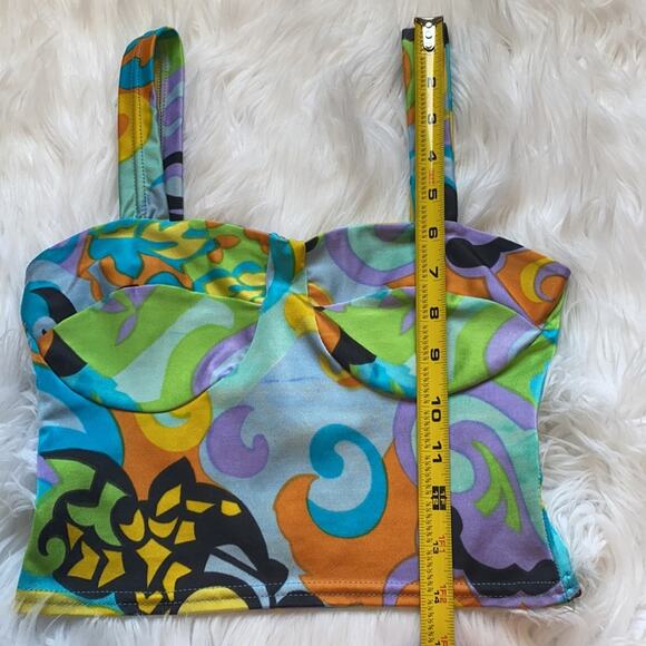 🤍HP👽 Psychedelic Crop Top - Picture 5 of 11